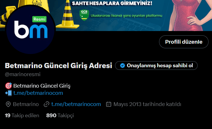 Betmarino İletişim